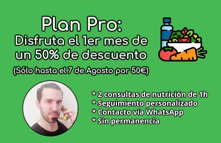 50% de descuento en el Plan Pro