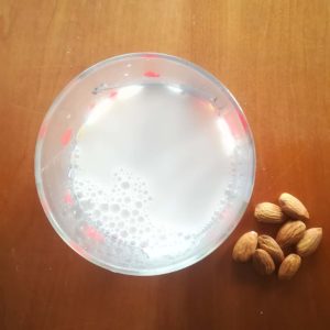 Receta bebida de almendras