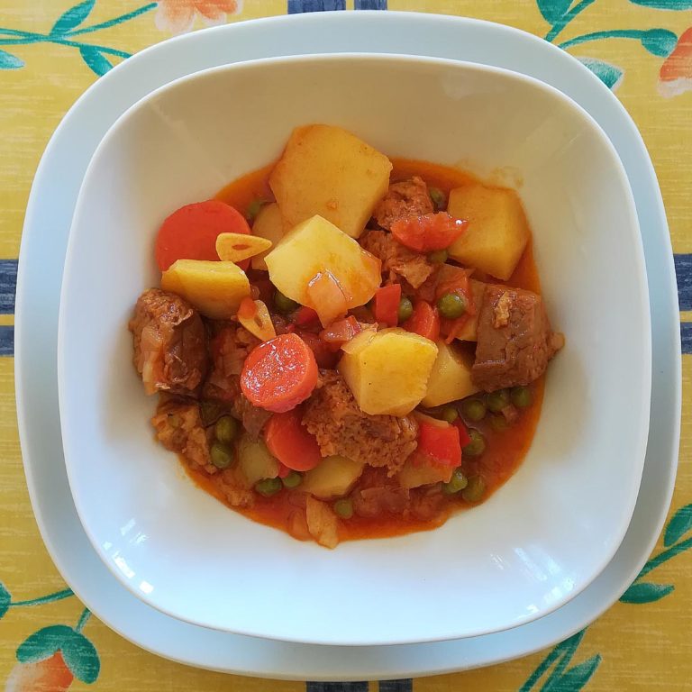 Estofado de seitán
